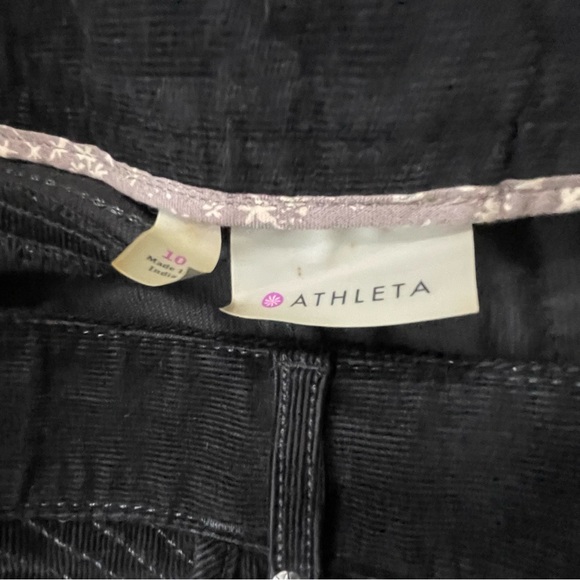 Athleta black corduroy skirt size 10 NWOT - Picture 8 of 12